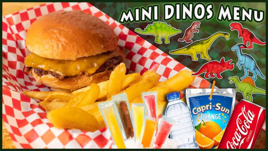 Dino Burger Mini