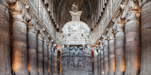 Portada-Las cuevas de Ajanta y Ellora