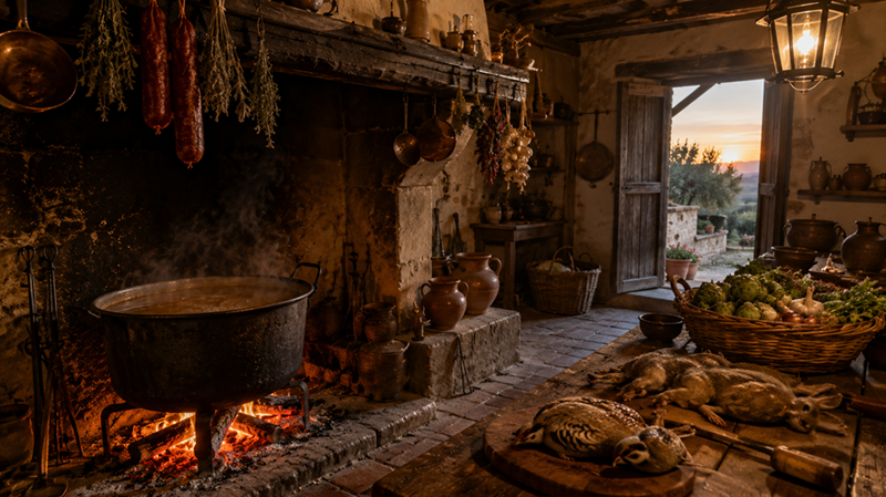 Origen del arroz brut-cocina rural mallorquina